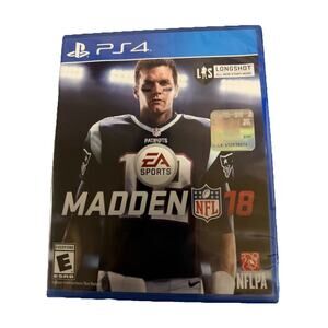 Madden NFL 18 PS4 Game EA Sports Football PlayStation 4 Complete Case